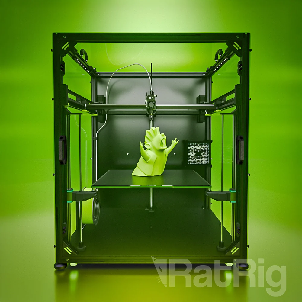 [RR-VC41-300-IDEX-220V] Rat Rig V-Core 4.1 300 IDEX – CoreXY 3D-Drucker Komplett-Bausatz